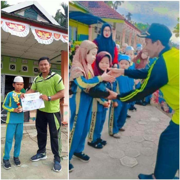 MIN 1 Tanjabtim Serahkan Hadiah Lomba 17 Agustus