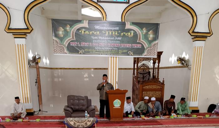 Madrasah Terpadu Gelar Isra Miraj di Masjid Jamiatul Hasanah
