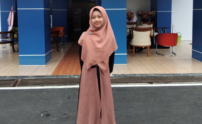 Siswa MIN 1 Tanjab Timur Unjuk Gigi, Hana Semarakan Panggung Dai Cilik TVRI