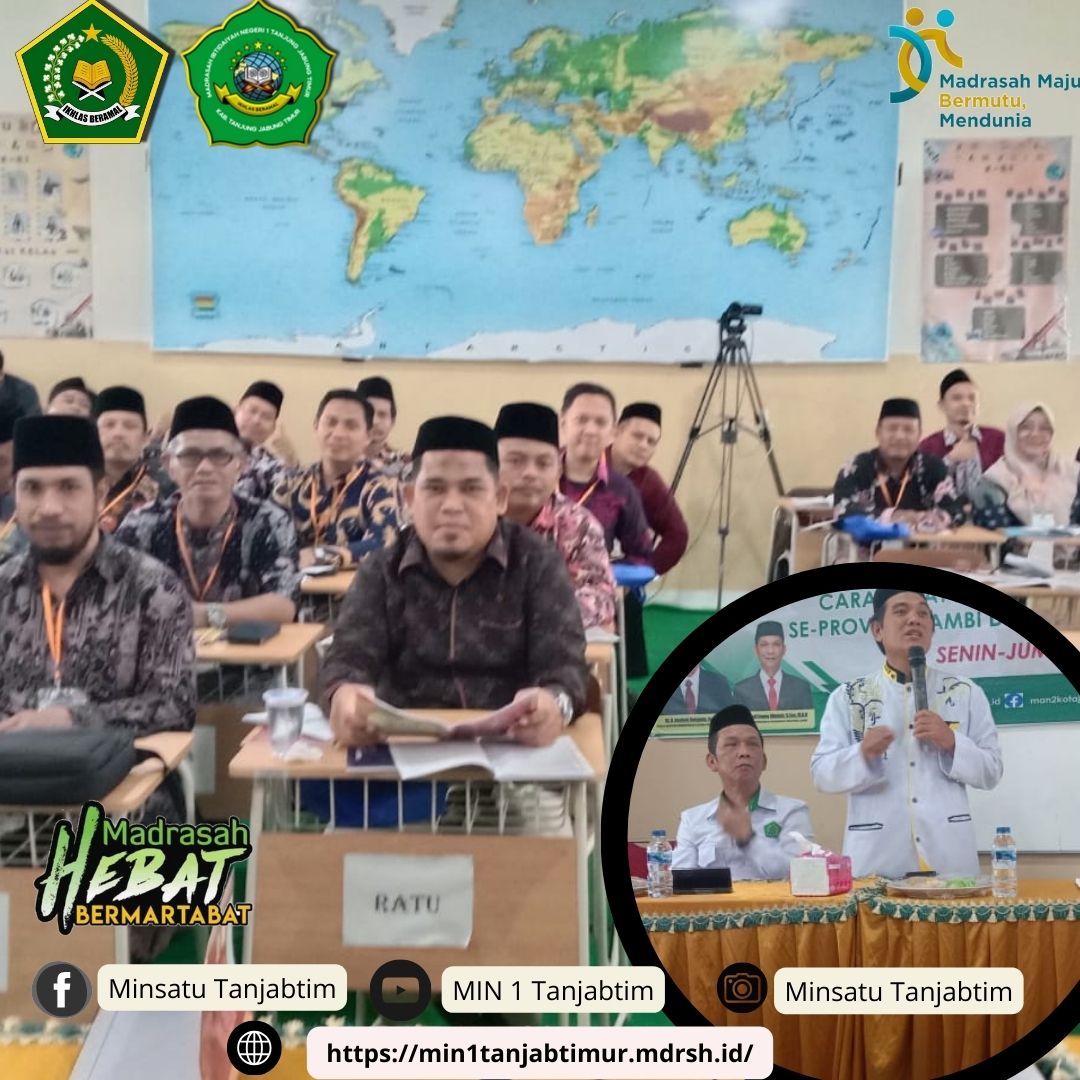 Guru Bahasa Arab MIN 1 Tanjab Timur Ikuti Pelatihan TOT Baca Cepat Kitab Kuning