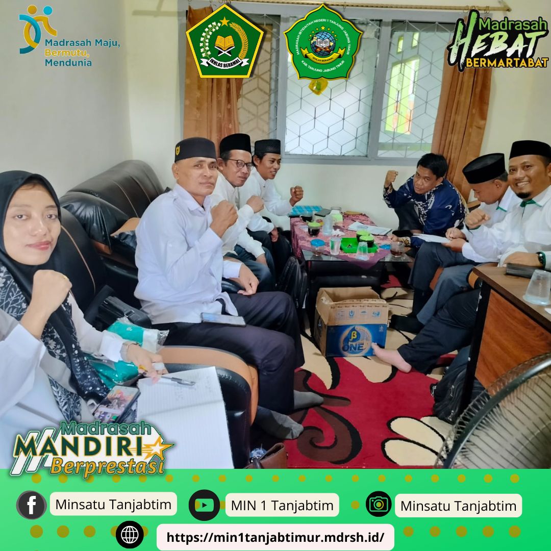 KKM MI Wilayah Timur Menggelar Rapat di MIN 1 Tanjab Timur