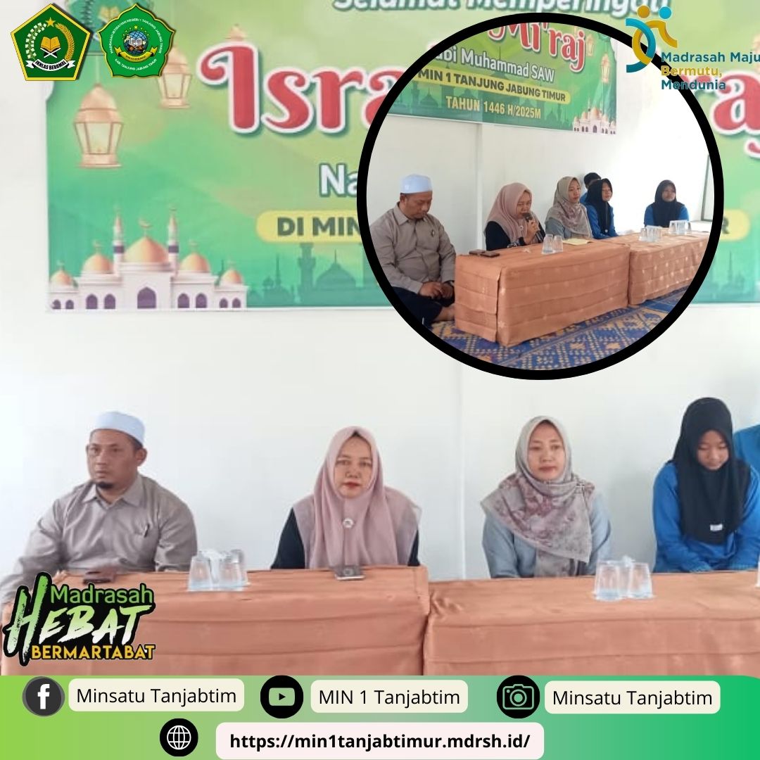 MIN 1 Tanjab Timur Sambut Rombongan SMPN 9 Tanjab Timur