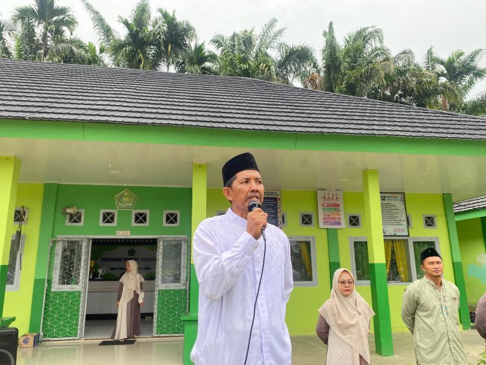 Walau Gerimis,Peringatan Hari Santri Tetap Khidmat