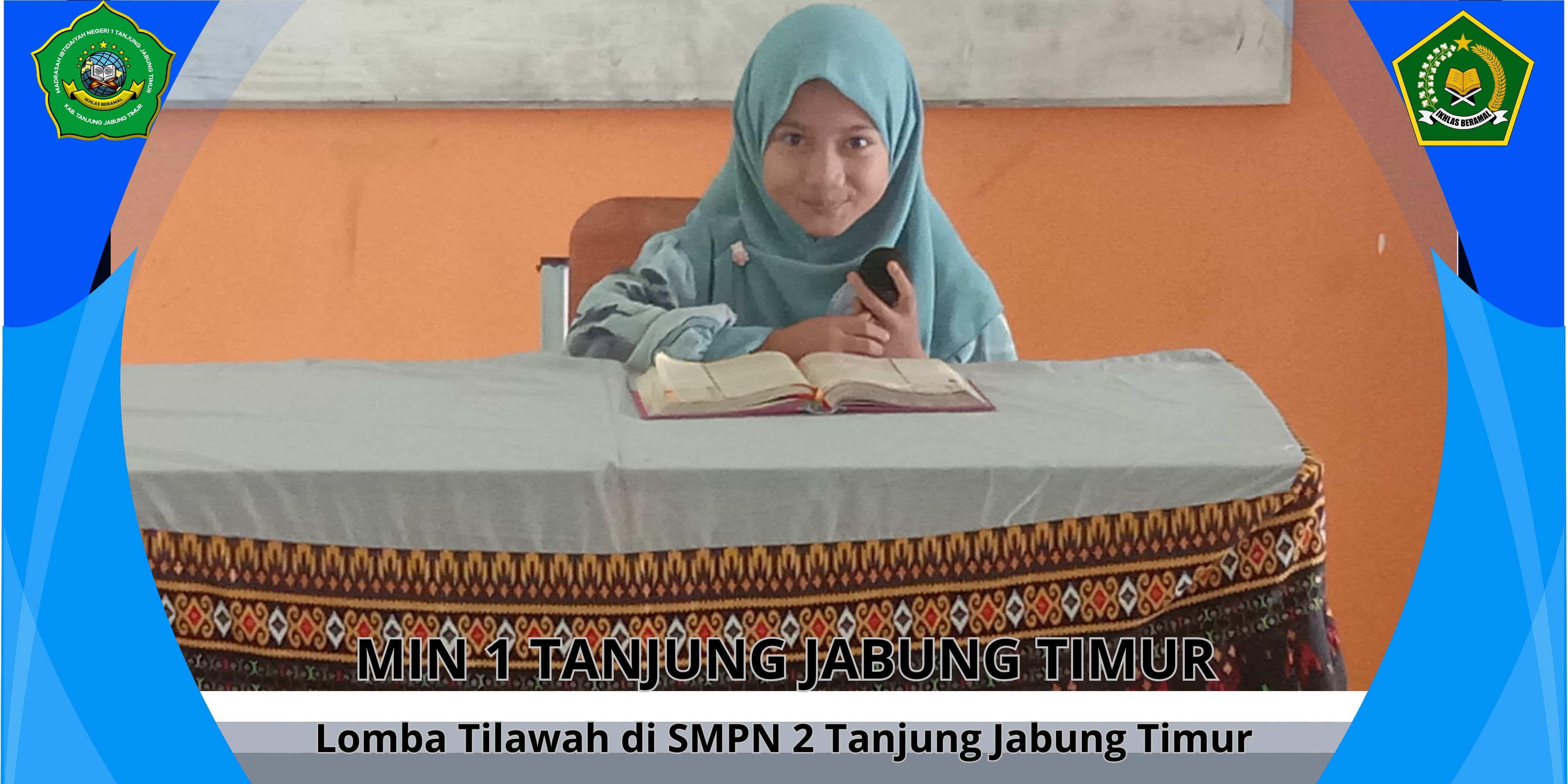 Tim Tilawah Sumbang Medali Emas Pertama Bagi MIN 1 Tanjab Timur
