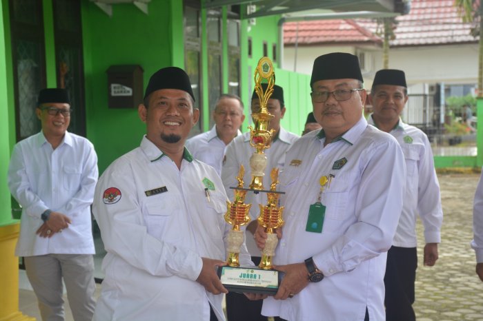 MIN 1 Tanjab Timur Sabet Juara I Ekoteologi Provinsi Jambi