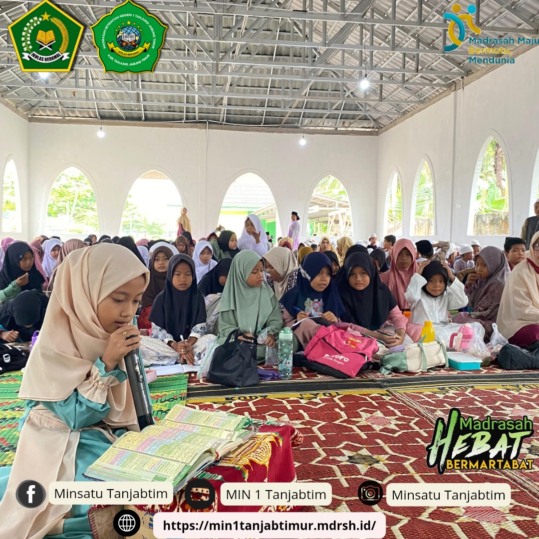 Peringatan Isra MIraj di MIN 1 TanjabTimur Berlangsung Khidmat