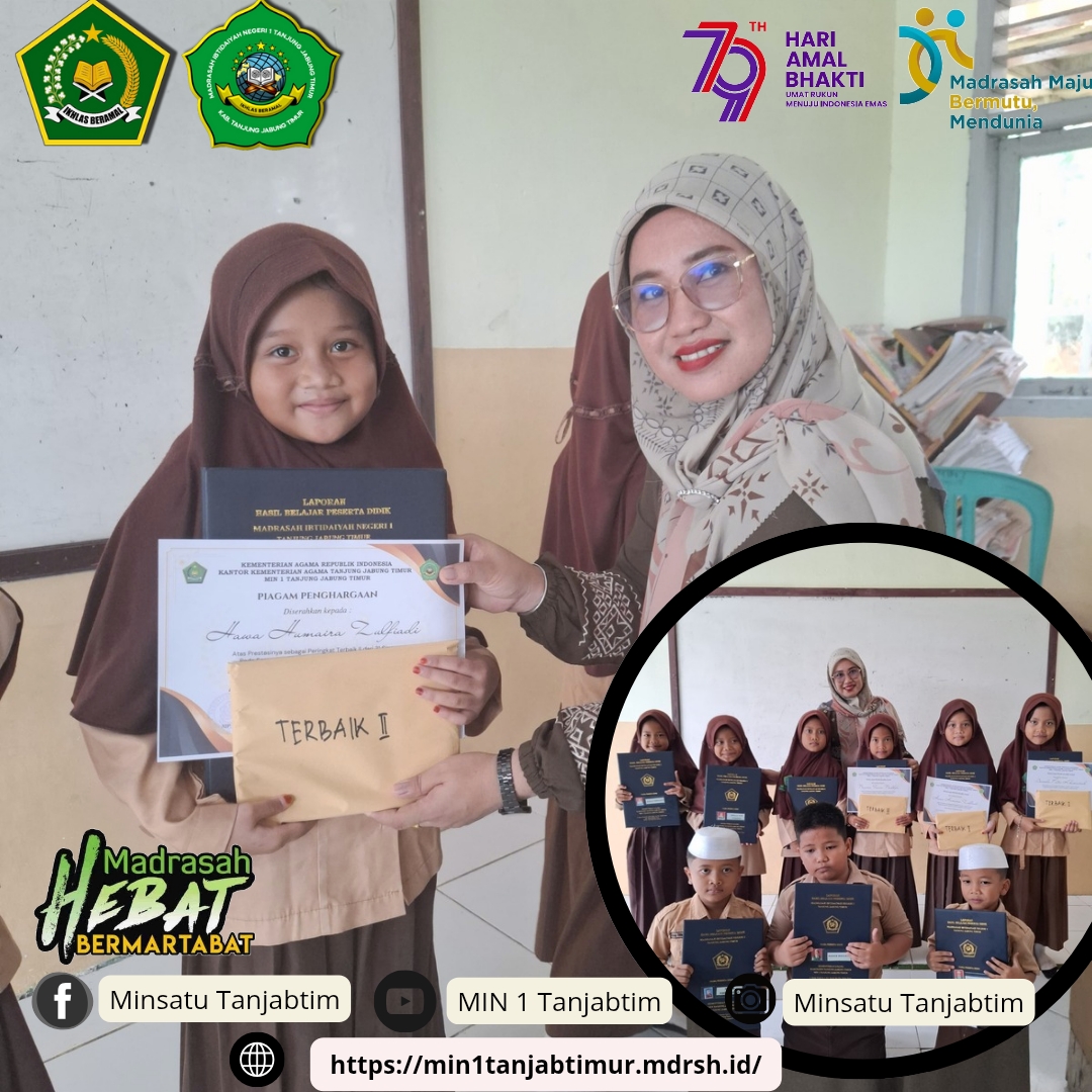 Pembagian Rapor Semester Satu Berlangsung Khidmat