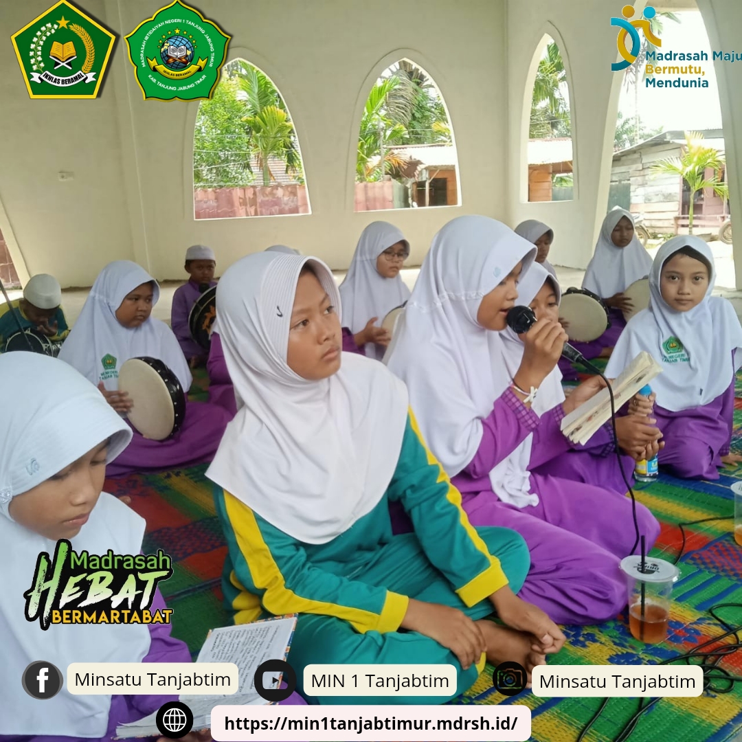 Guna Sukseskan Isra Miraj, Team Hadroh Lakukan Gladi Resik