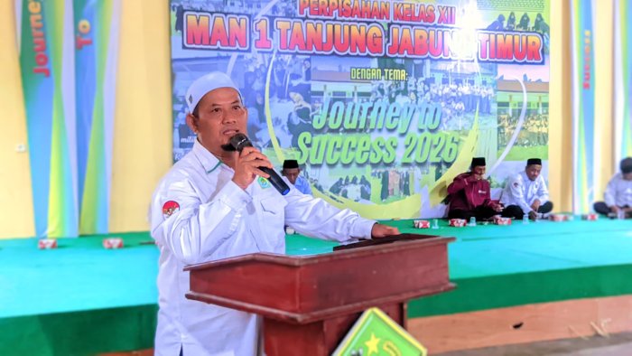 KKM Madu Jaya Gelar Pertemuan Rutin dan Kajian Fiqih di Tengah Guyuran Hujan