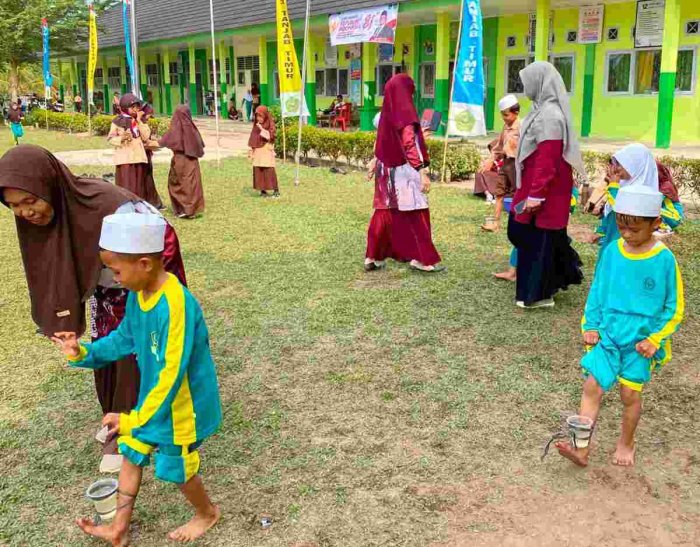 Meriahkan HUT RI ke-81, MIN 1 Tanjab Timur Gelar Berbagai Perlombaan