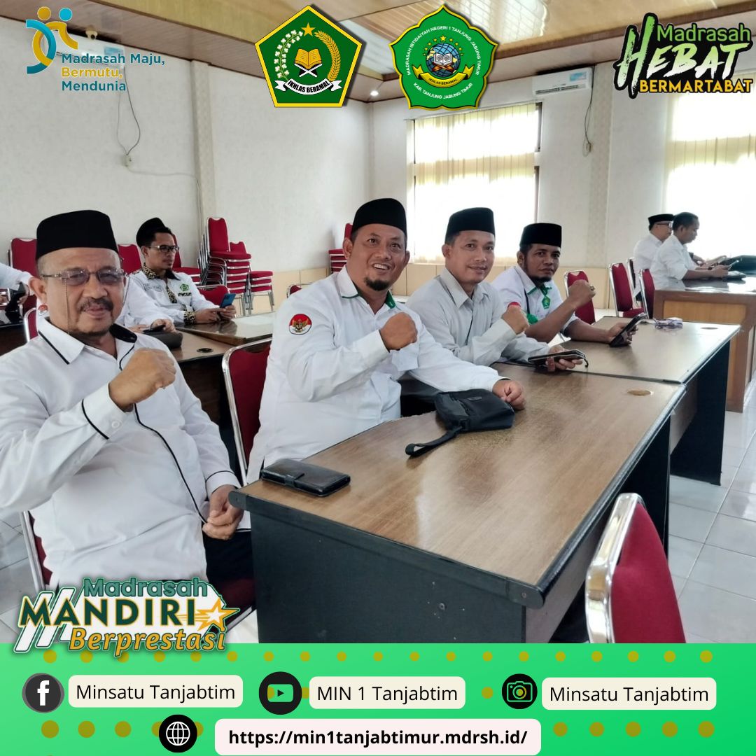 Kepala MIN 1 Tanjab Timur Hadiri Kick Off Meeting Kemenag RI