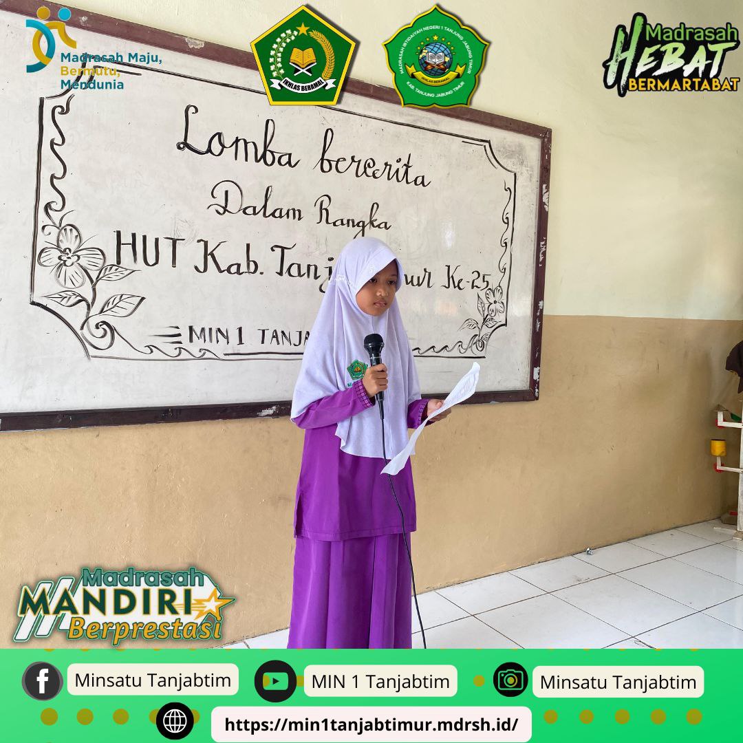 Siswa Siswi Antusias Ikuti Lomba Bercerita