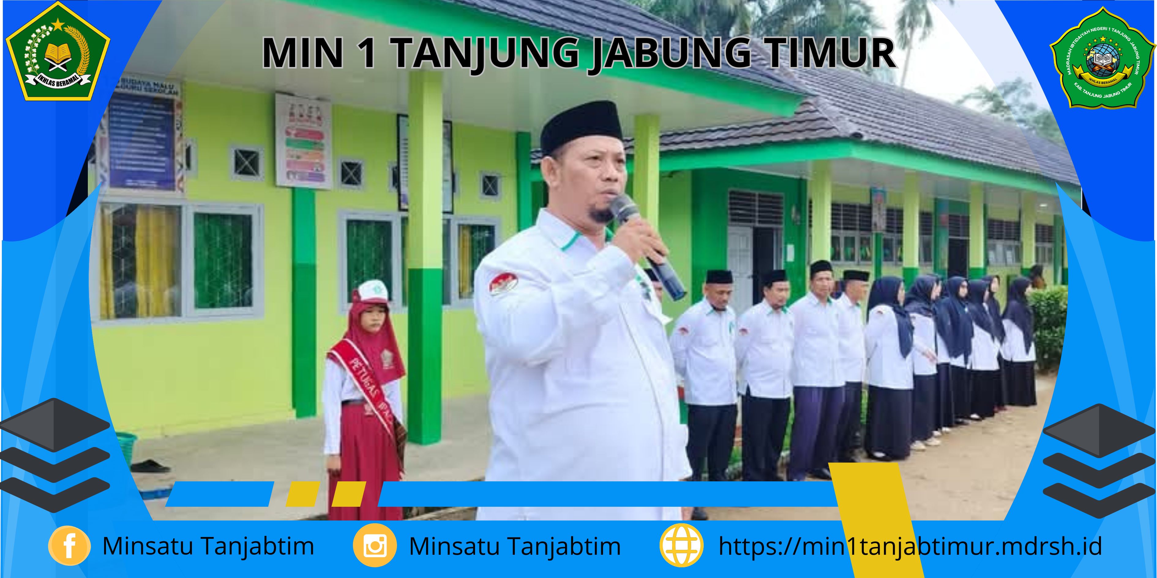 Aziz  : Jadilah Contoh Yang Baik Untuk Adik Kelas