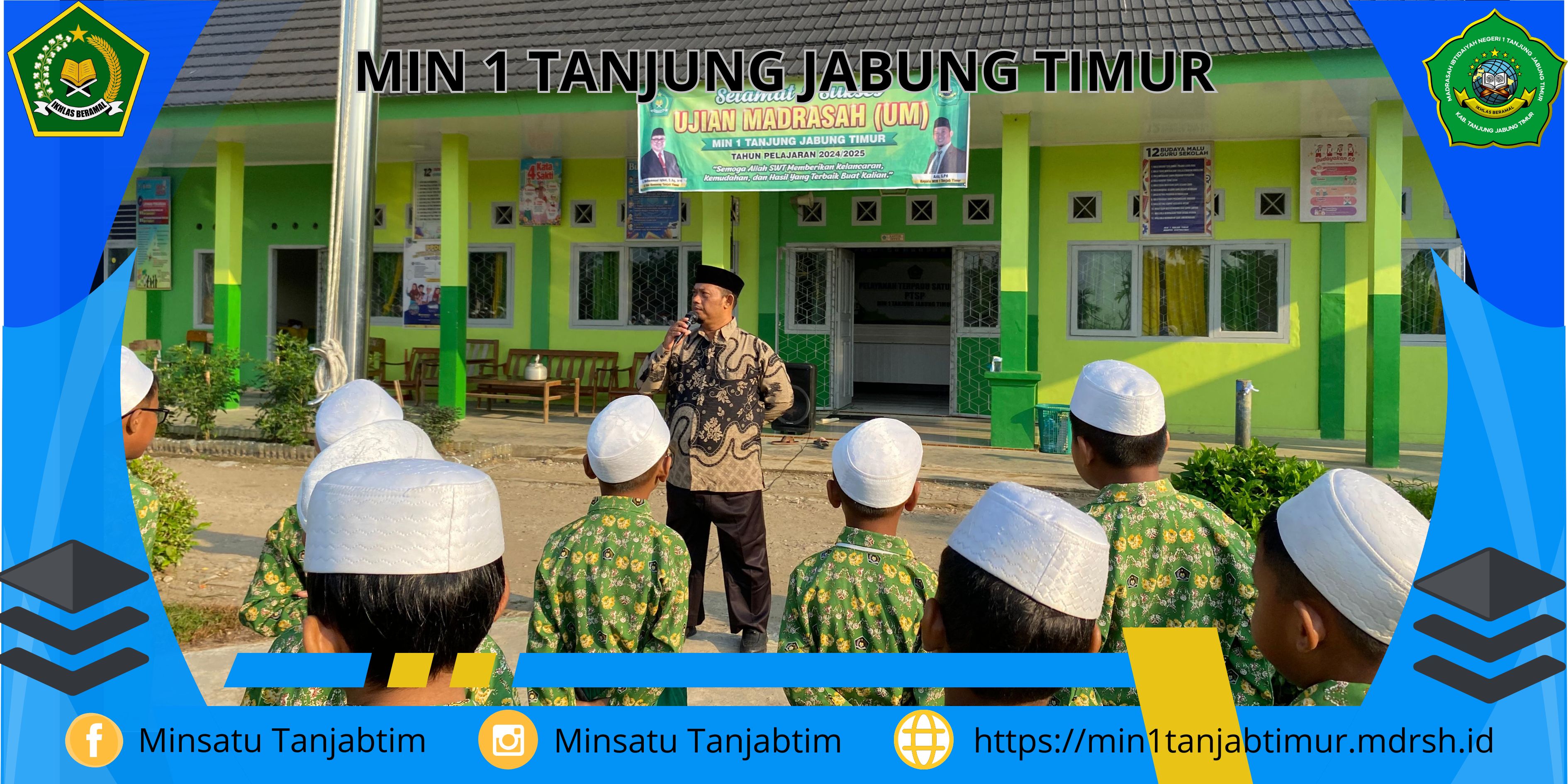 Peringati HAN, MIN 1 Tanjab Timur Gelar Apel Pagi