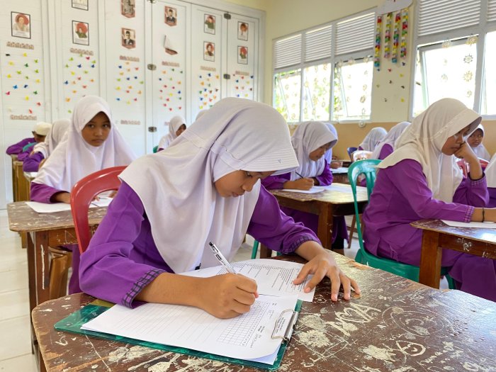 Usai TKA, Siswa Kelas VI MIN 1 Tanjab Timur Langsung Tancap Gas Asesmen Semester Genap 