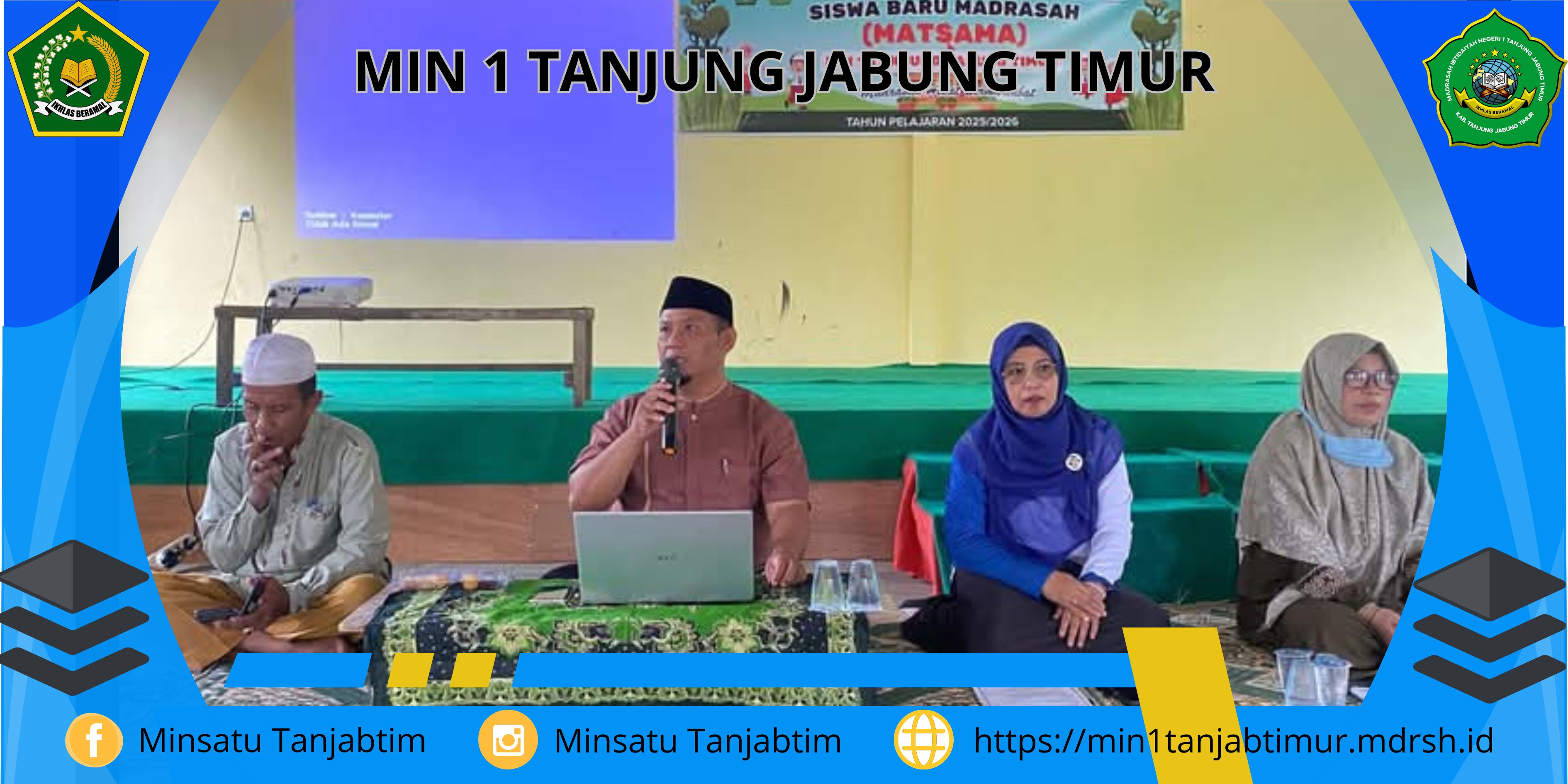 MIN 1 Tanjab Timur Gelar Silaturahmi Dengan Wali Murid