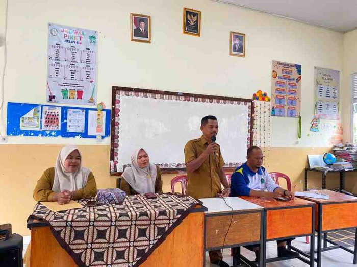 Jaring Calon Peserta Didik Baru, SMPN 2 Tanjab Timur Gelar Sosialisasi di MIN 1 Tanjab Timur
