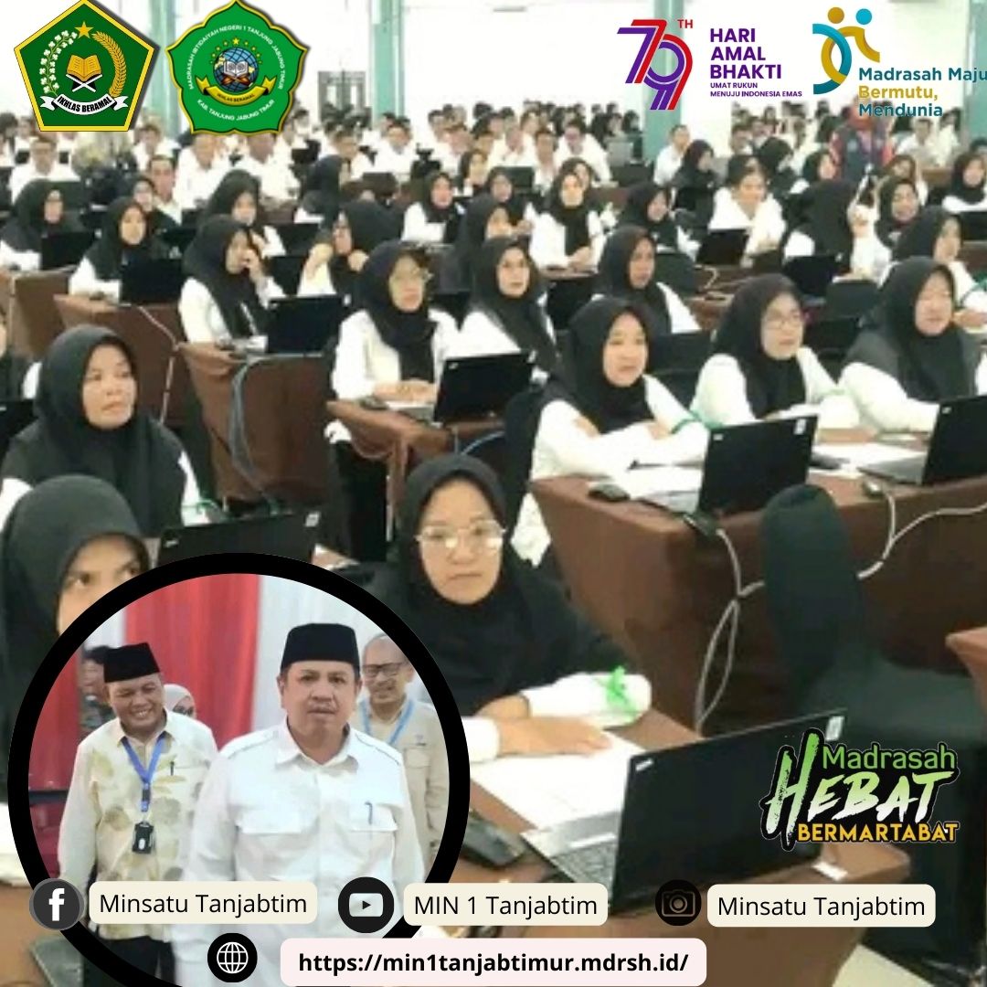 Dua Guru MIN 1 Tanjab Timur Ikuti Seleksi P3K