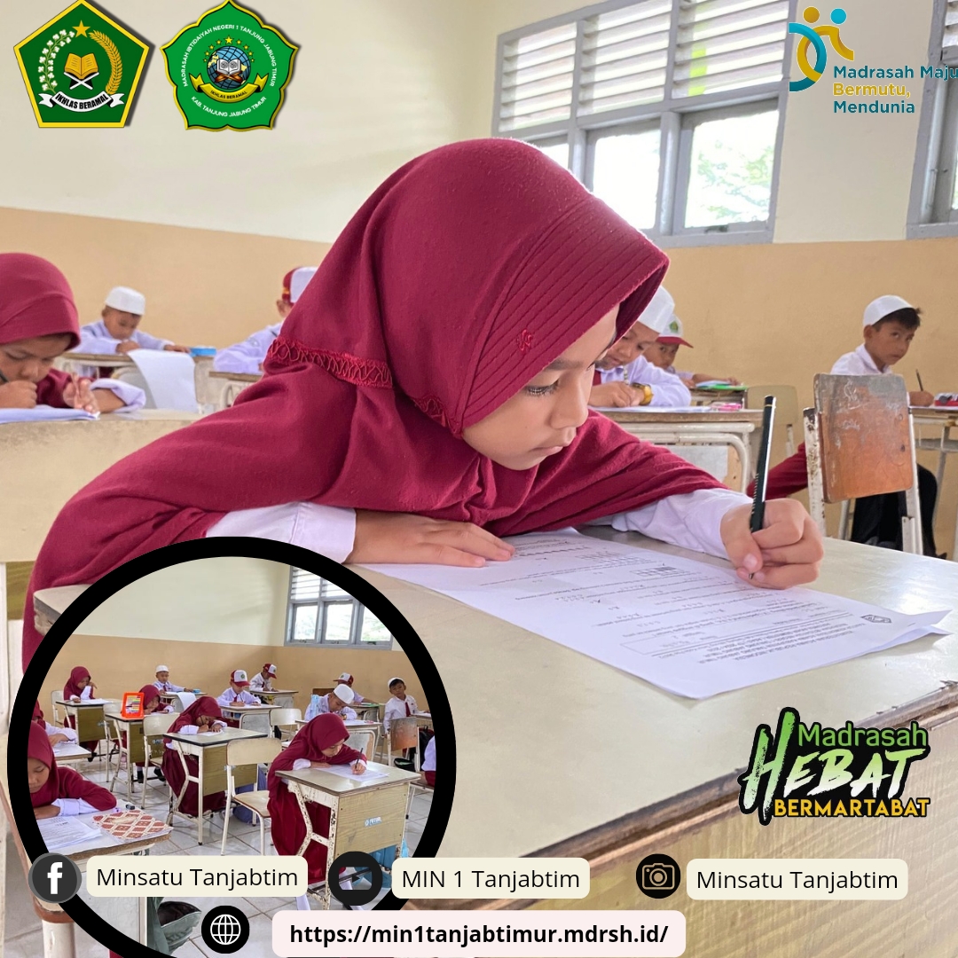 ASAS Ganjil Hari Pertama di MIN 1 Tanjab Timur Berjalan Lancar