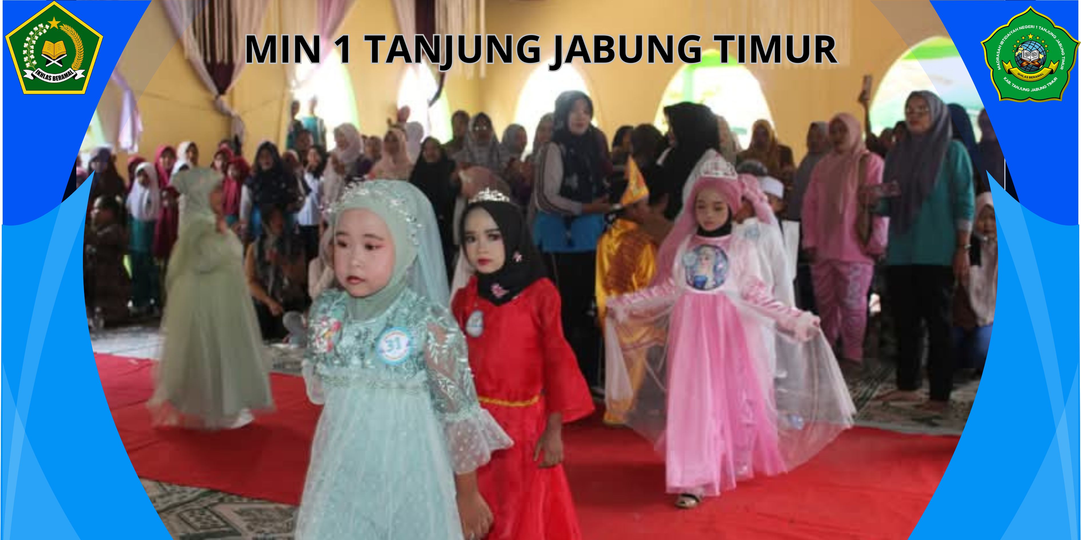 Tingkatkan Kreatifitas, MIN 1 Tanjab Timur Gelar Lomba Fashion Show