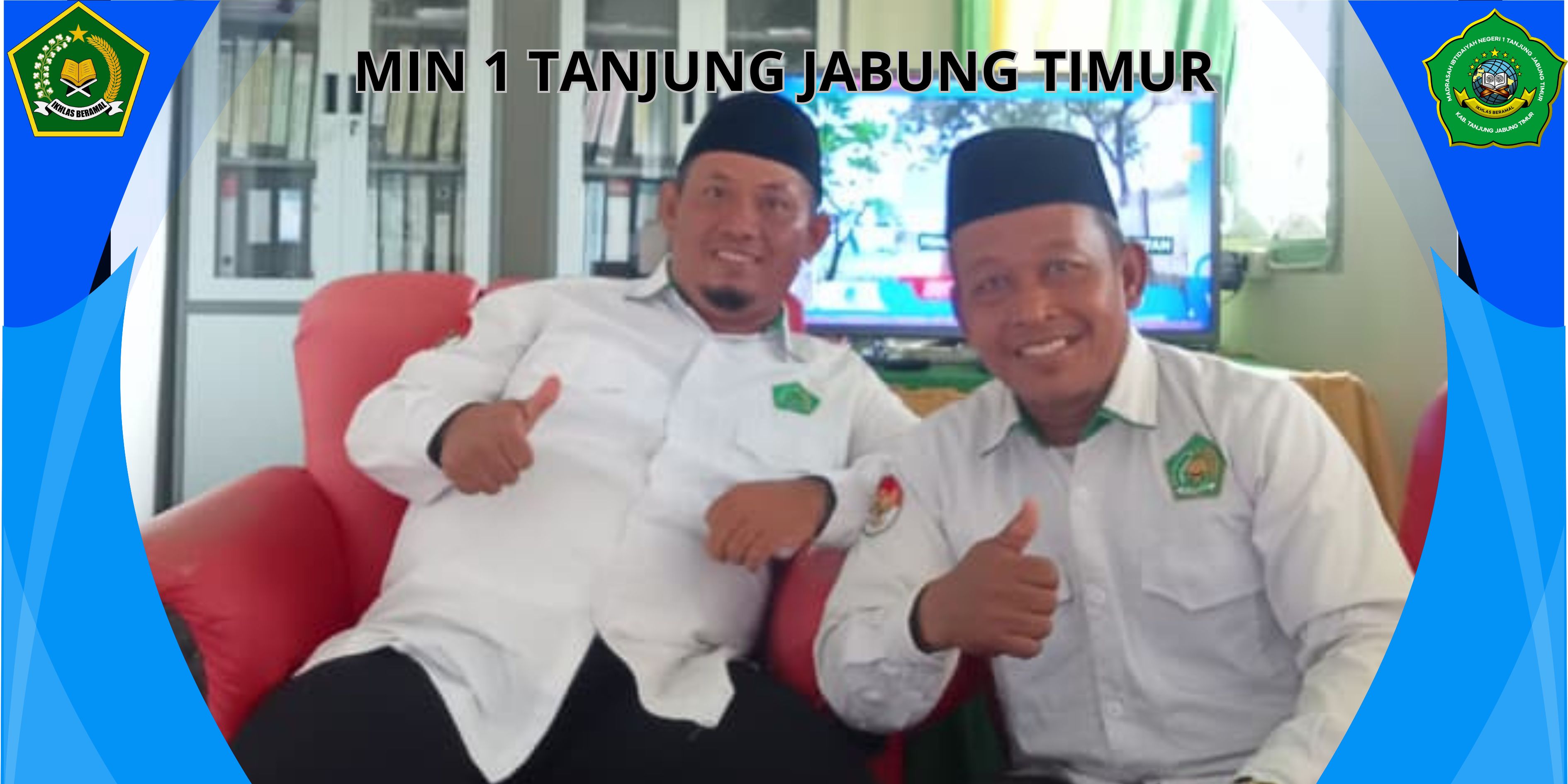 Pengawas Madrasah Lakukan Monev Di MIN 1 Tanjab Timur