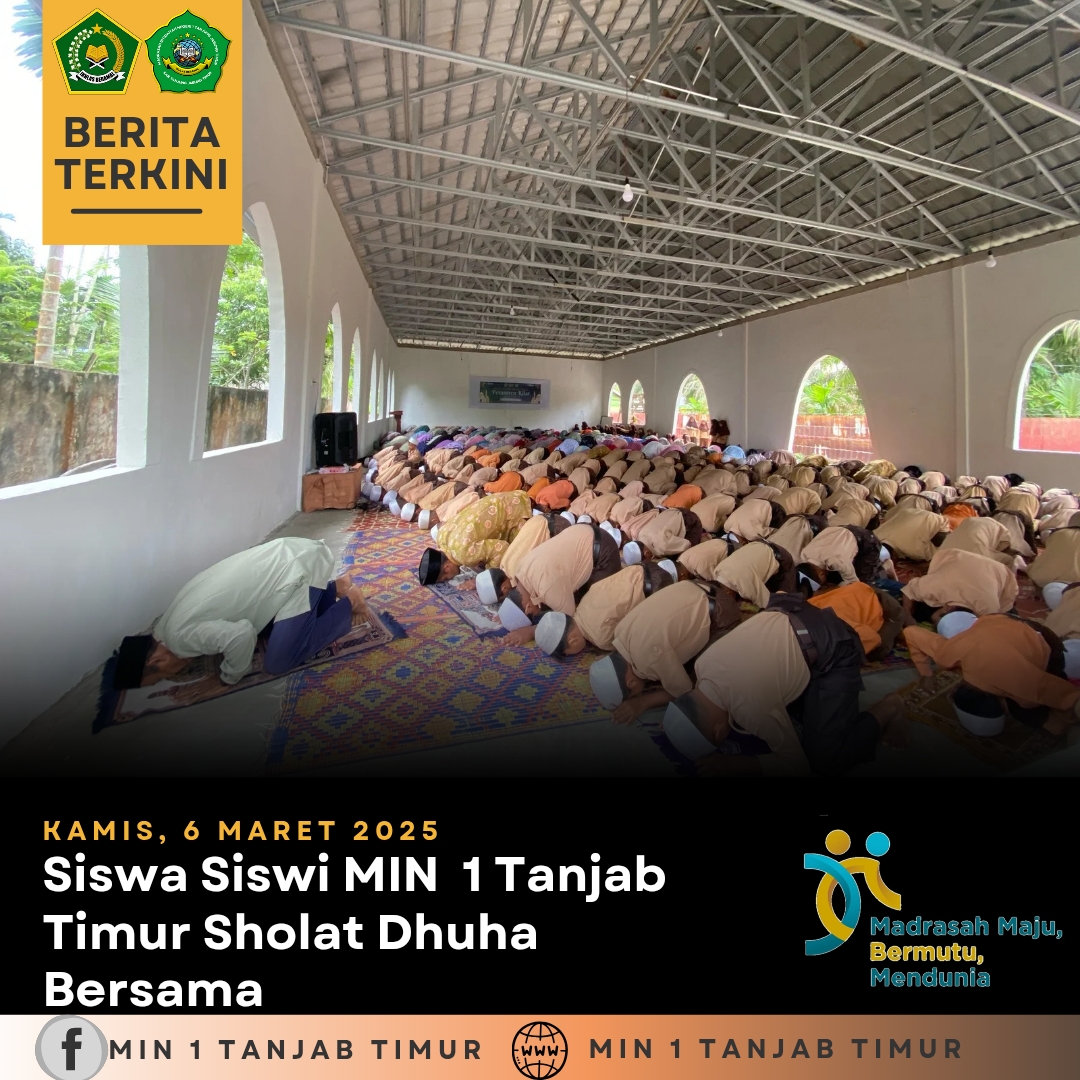 Sholat Dhuha Menjadi Awal Kegiatan