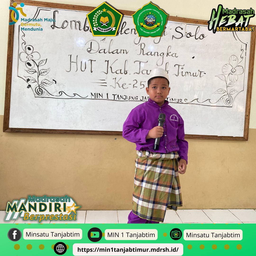 Peringati HUT Tanjabtim, MIN 1 Gelar Berbagai Kegiatan Peringati HUT Tanjabtim, MIN 1 Gelar Berbagai Kegiatan