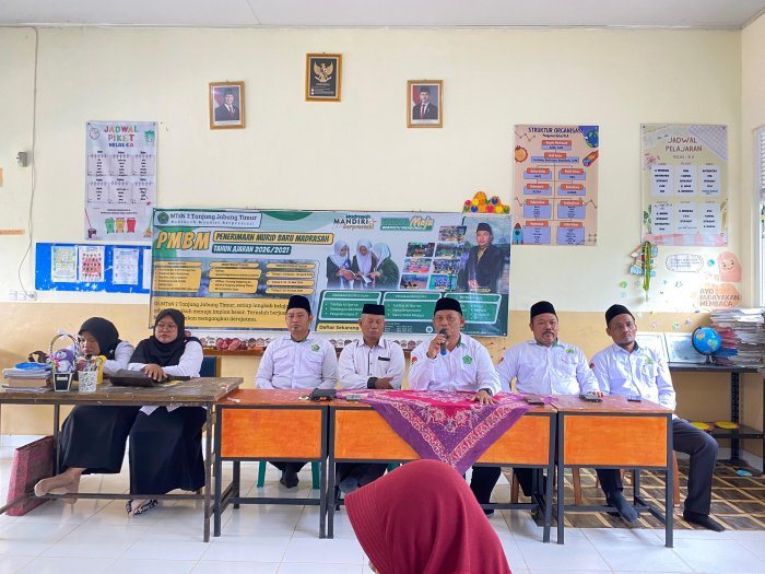 Perkuat Silaturahmi, MTsN 2 Tanjab Timur Gelar Sosialisasi di MIN 1 Tanjab Timur