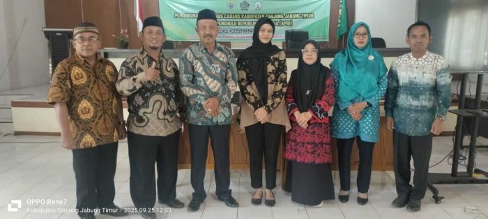 Kepala MIN 1 Tanjab Timur Penuhi Undangan Rapat Koordiansi