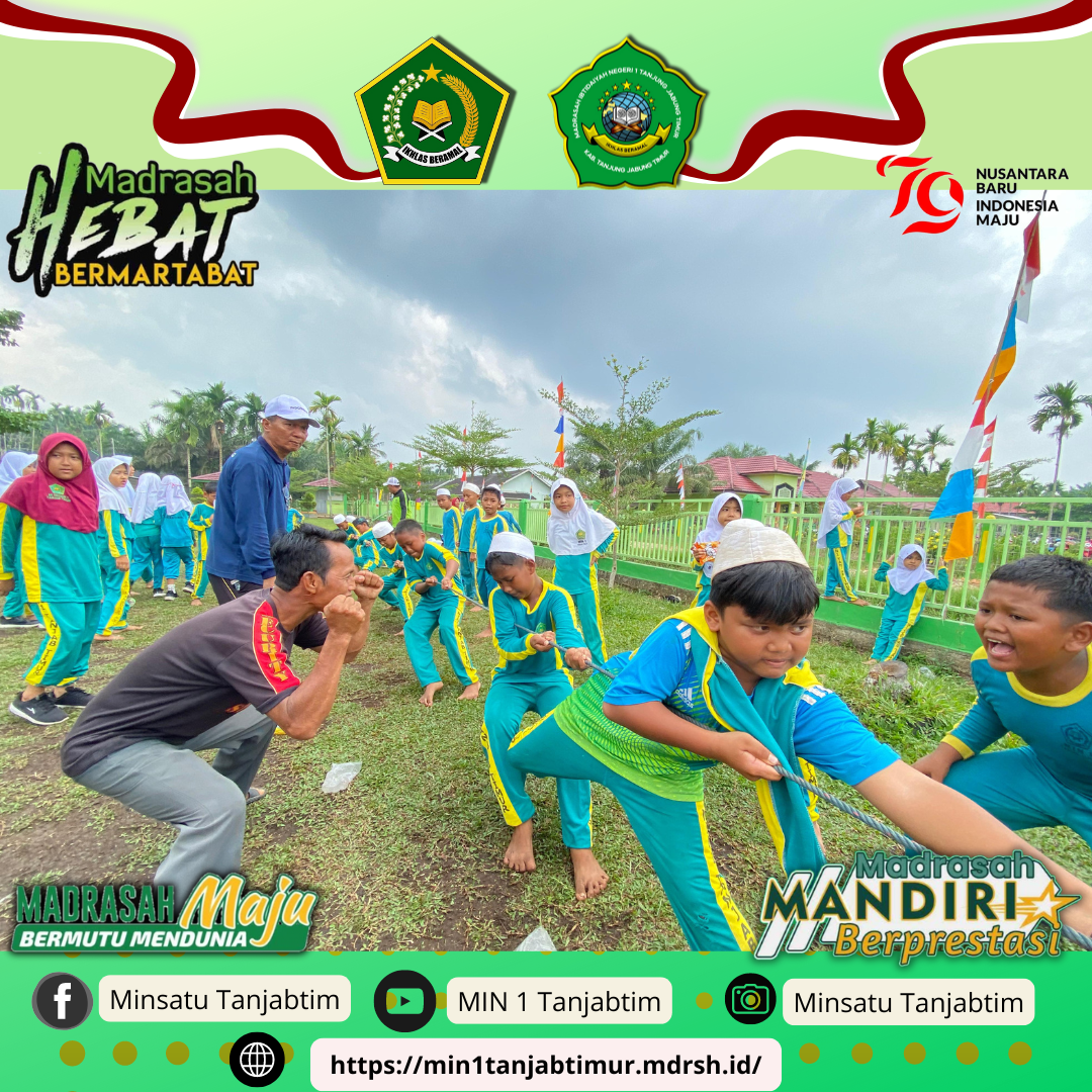 Meriahkan HUT RI ke 79, MIN 1 Tanjab Timur Gelar Berbagai Perlombaan