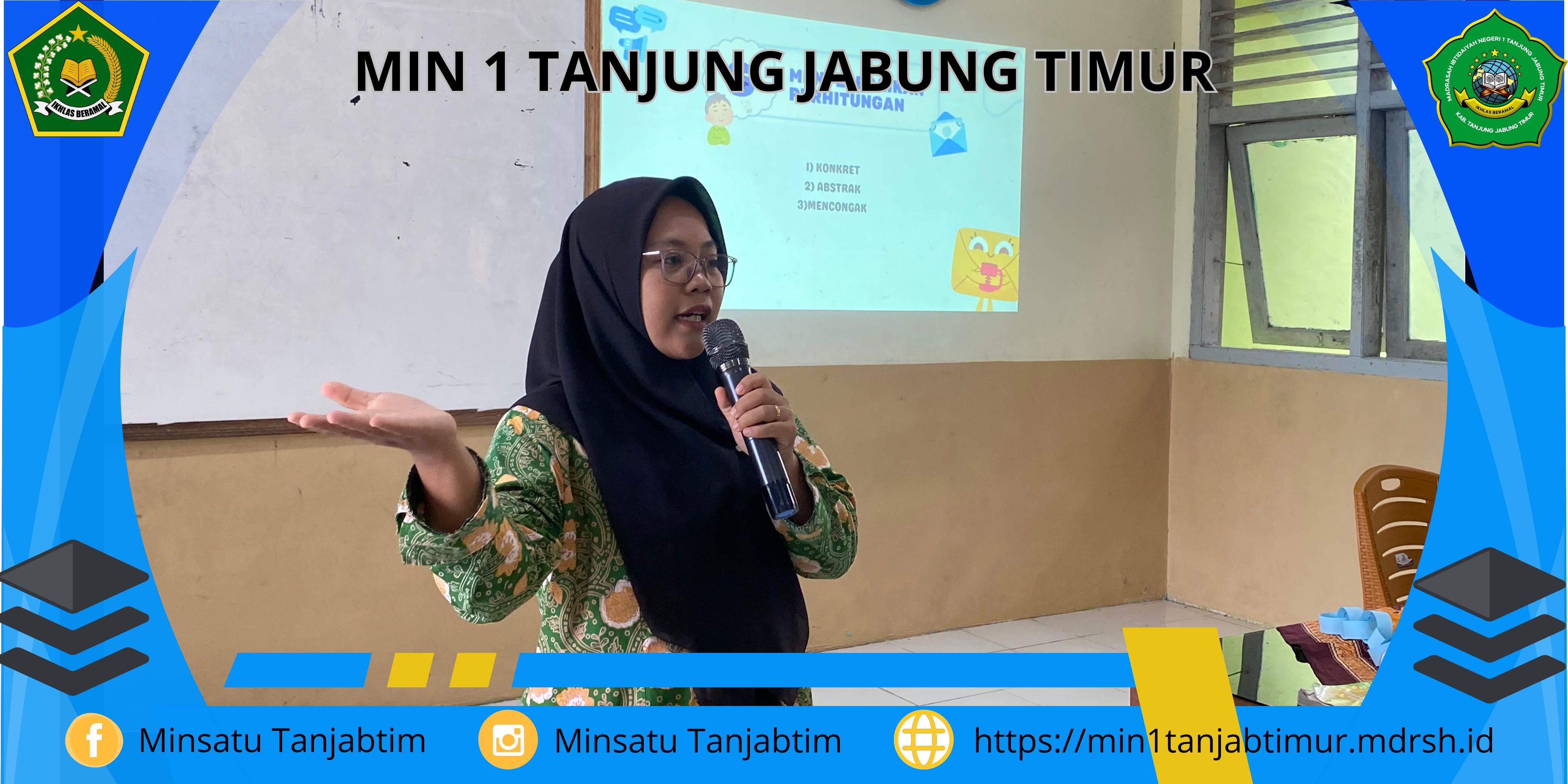 Guru MIN 1 Tanjab Timur Belajar Metode Gasing