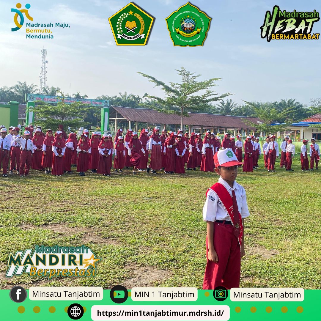 Peringatan Hari Pahlawan Di MIN 1 Tanjab Timur Berjalan Lancar