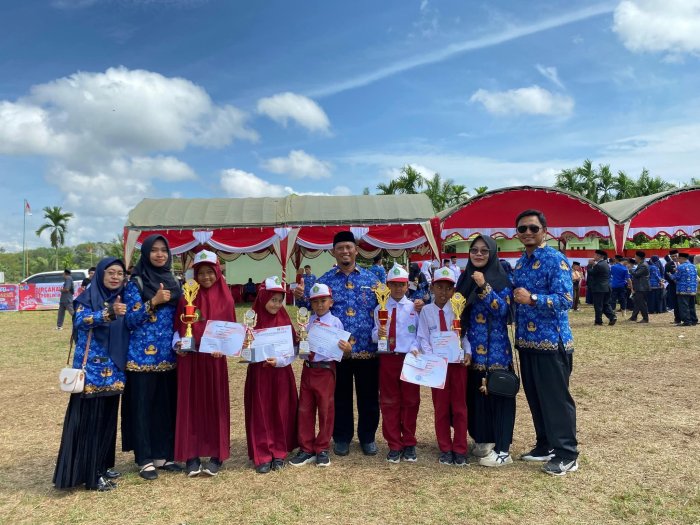 Tim LKBB MIN 1 Tanjan Timur Ciptakan Hattrick