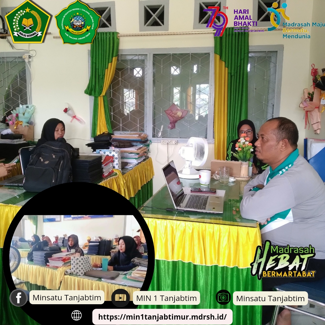 MIN 1 Tanjab Timur Gelar Rapat Pemantapan Kegiatan Perata