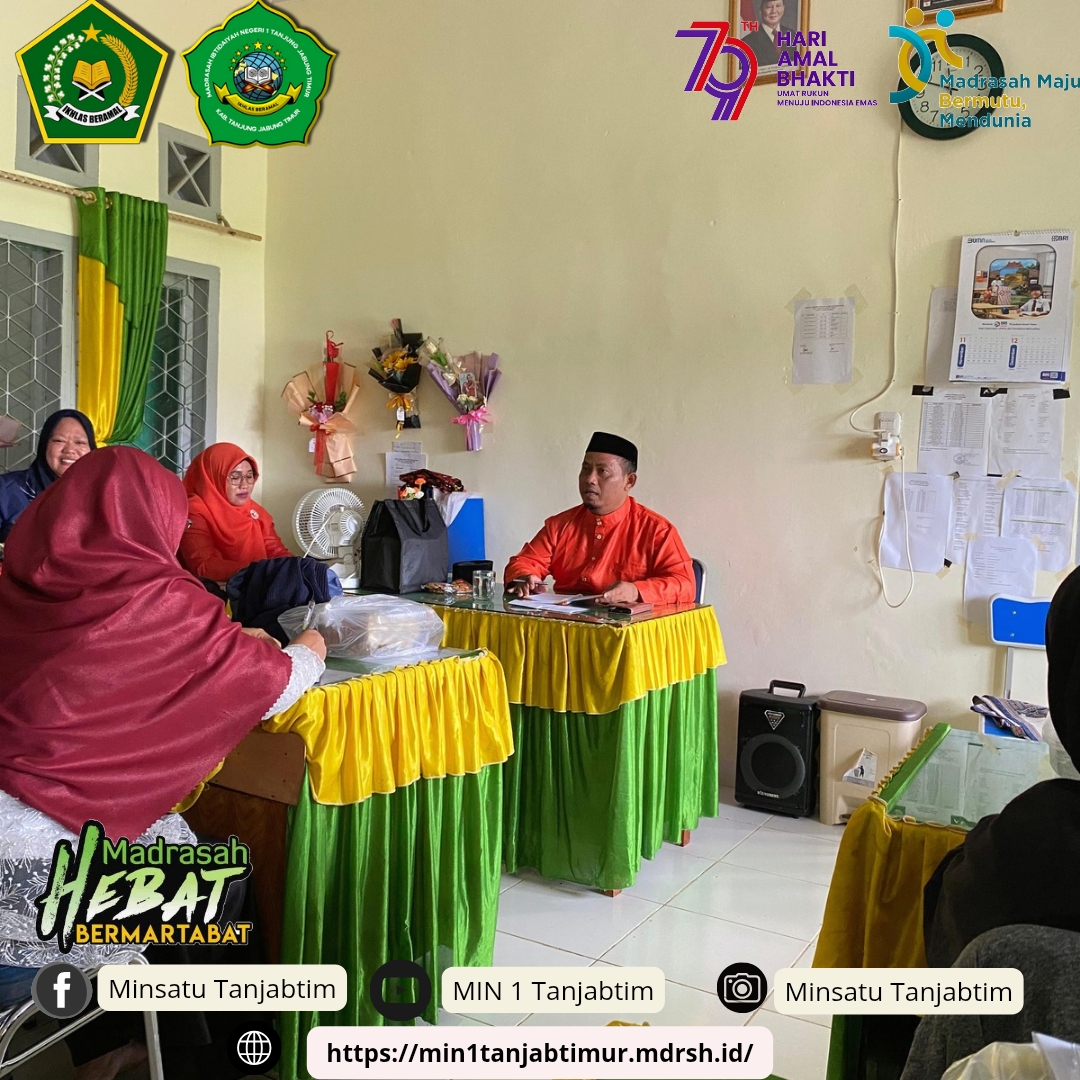 MIN 1 Tanjab Timur Gelar Rapat Perdana Semester Genap